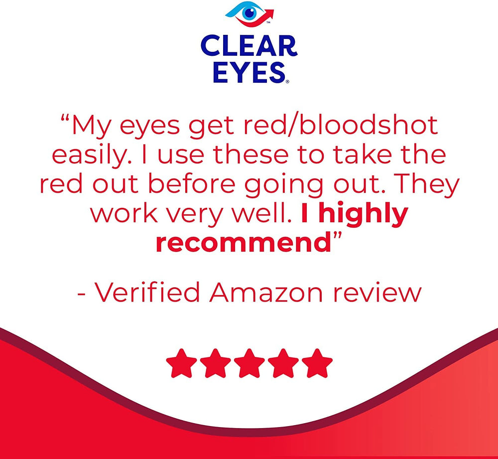 Clear Eyes pocket-size eye drops fit in a purse