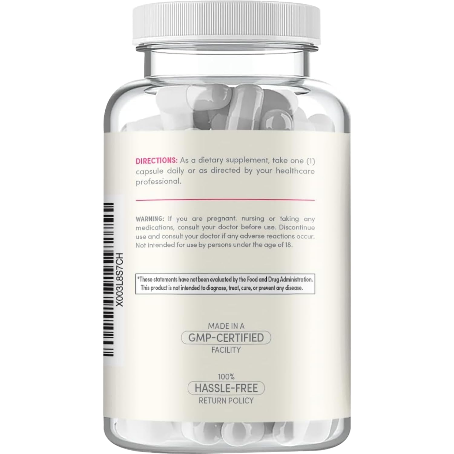 Clear Formulas benfotiamine capsules close-up, suggesting brain and nerve support.