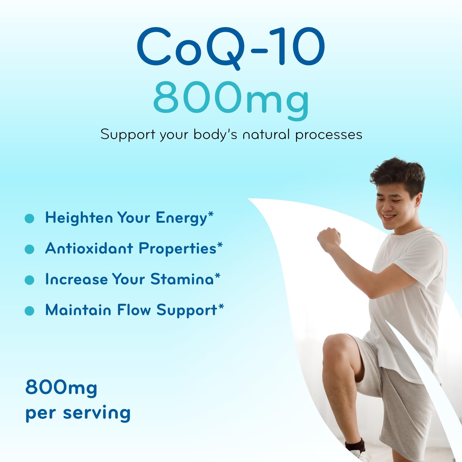 Clear Formulas CoQ10 ubiquinone capsules emphasize stable formulation