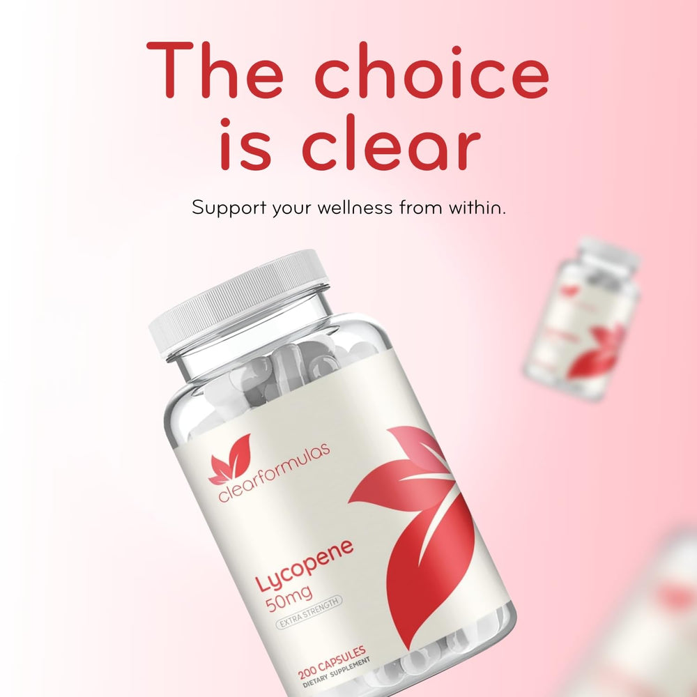 Clear Formulas daily-use supplement visual for a simple health routine