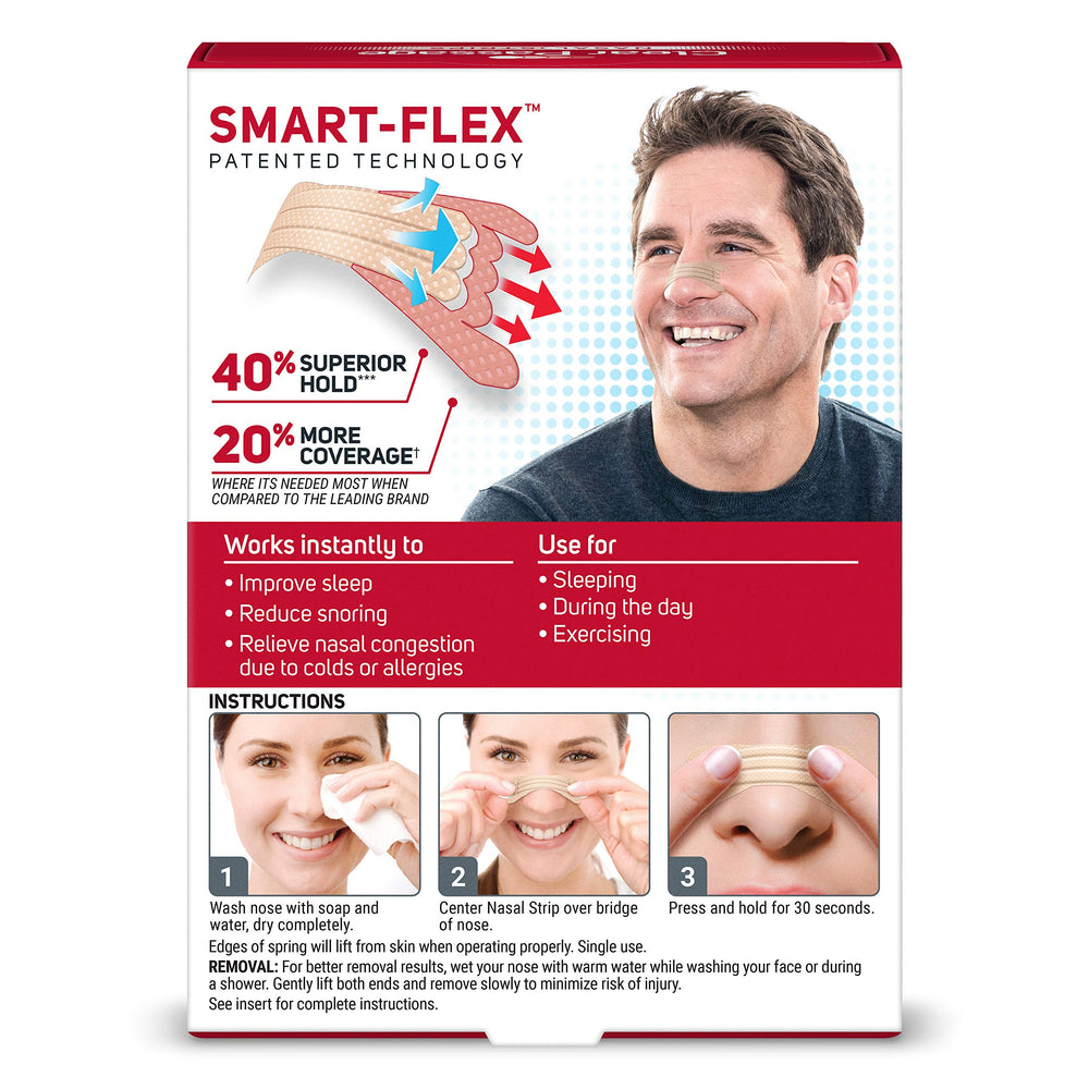 Clear Passage nasal strip extra strength tan easy-remove for daily use