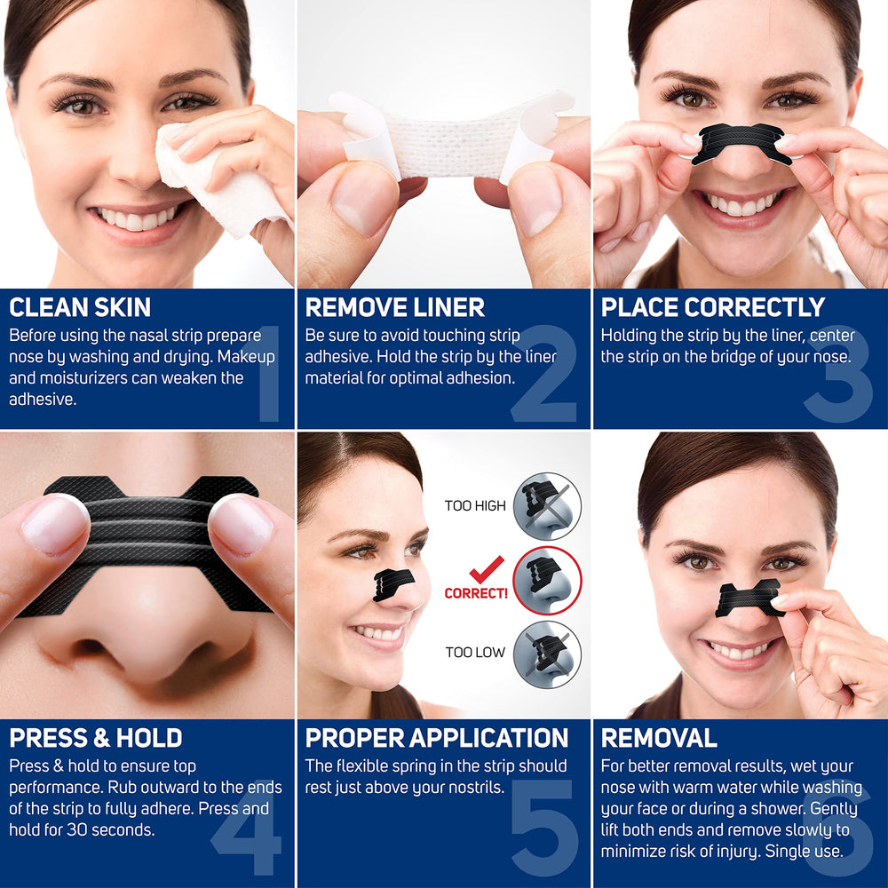Clear Passage nasal strip safe and easy to use for day or night use