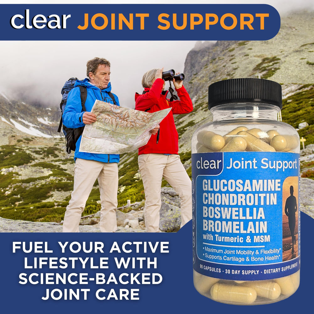 Clear Probiotics allergen-free badge reflecting gluten-free and non-GMO formulation.