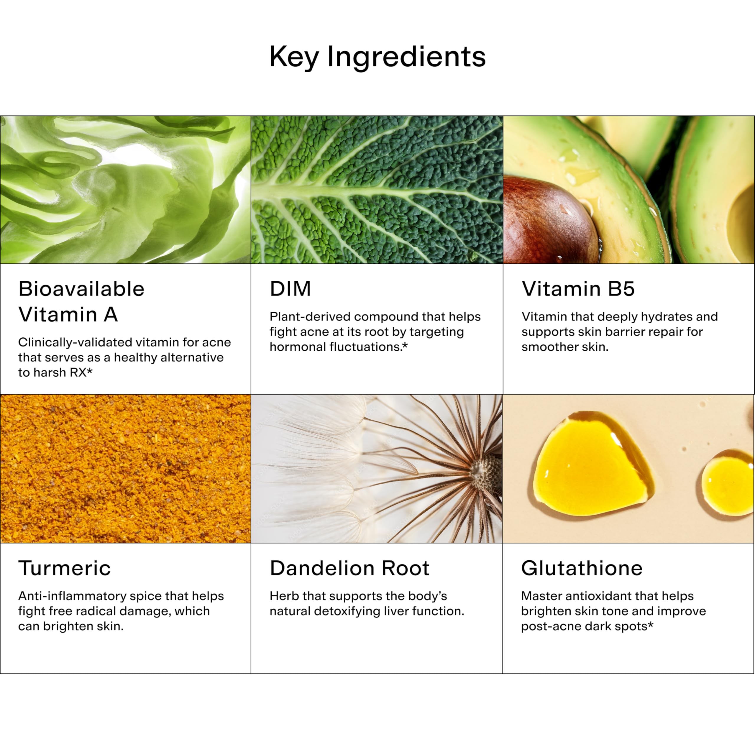CLEARSTEM MindBodySkin product label close-up with ingredients and non-comedogenic promise.