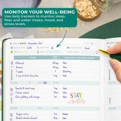 Clever Fox daily logs pages support comprehensive health tracking