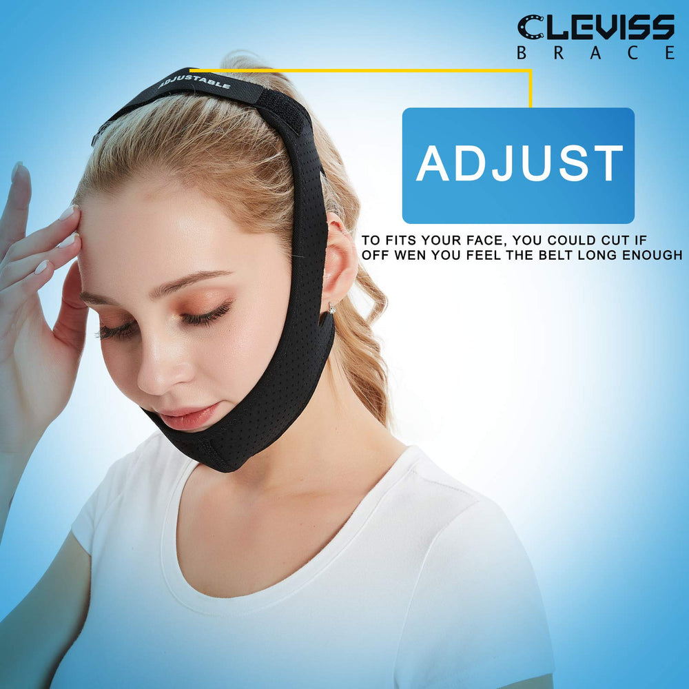 CLEVISS BRACE CPAP-friendly design maintains airflow during sleep.