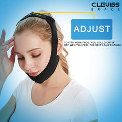 CLEVISS BRACE CPAP-friendly design maintains airflow during sleep.