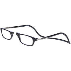 Clic magnetic reading glasses with original long frame and 2.00x magnification for reading.