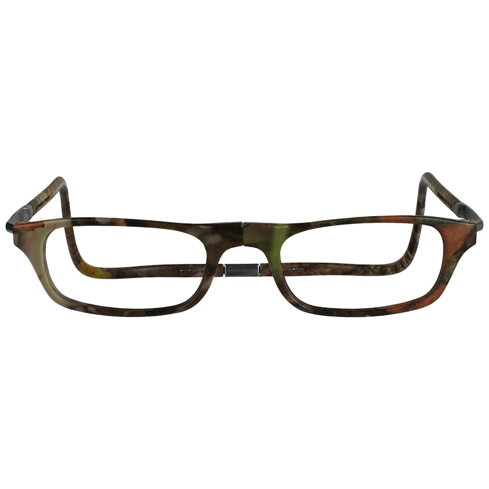 Clic original expandable frame with front magnets for quick access and neck wear.