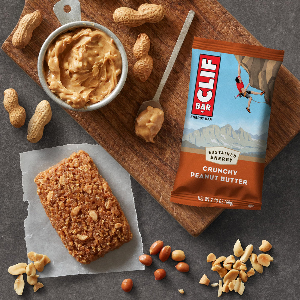 CLIF Bar No artificial flavors close-up, natural energy option.