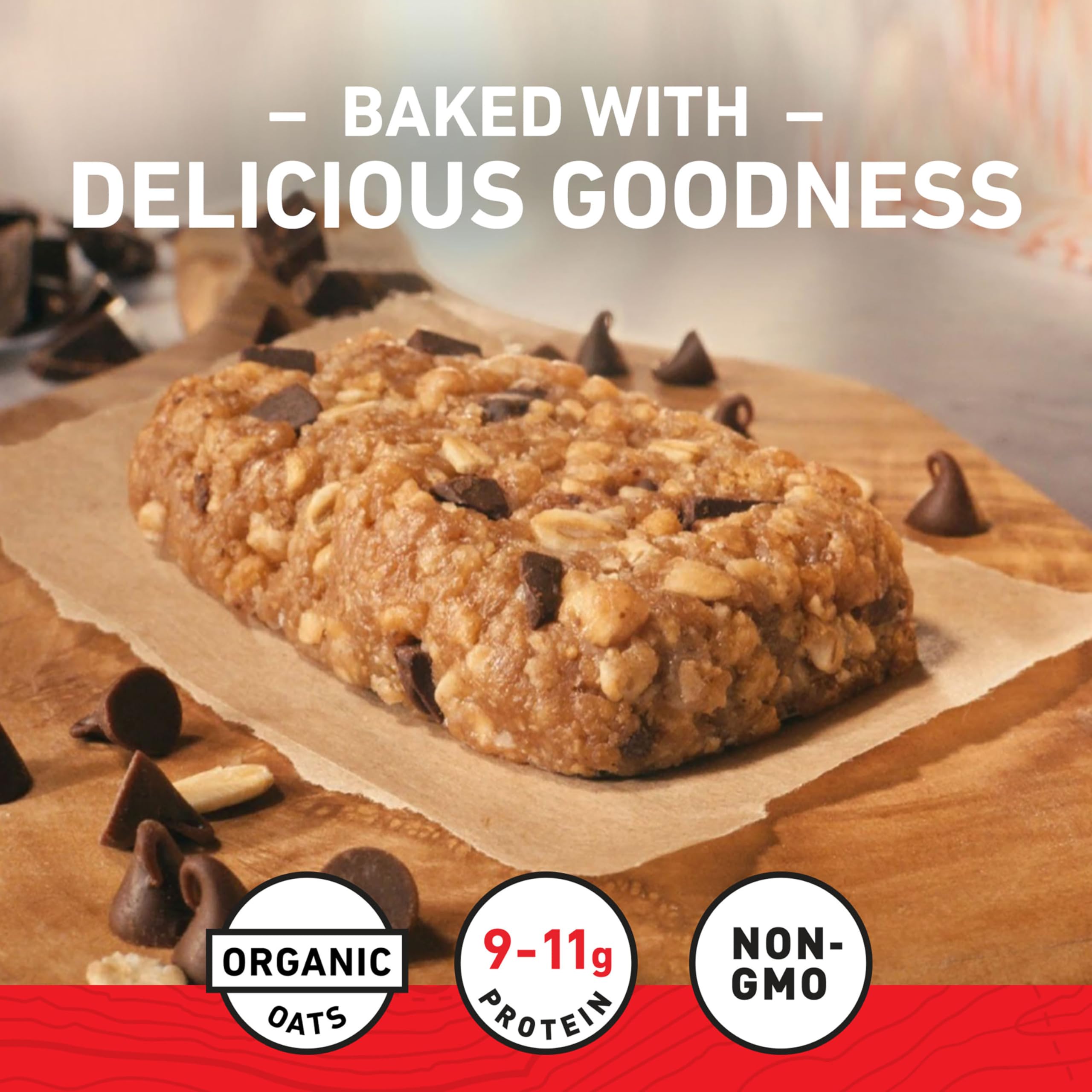 CLIF Bar non-GMO plant-based formula in action