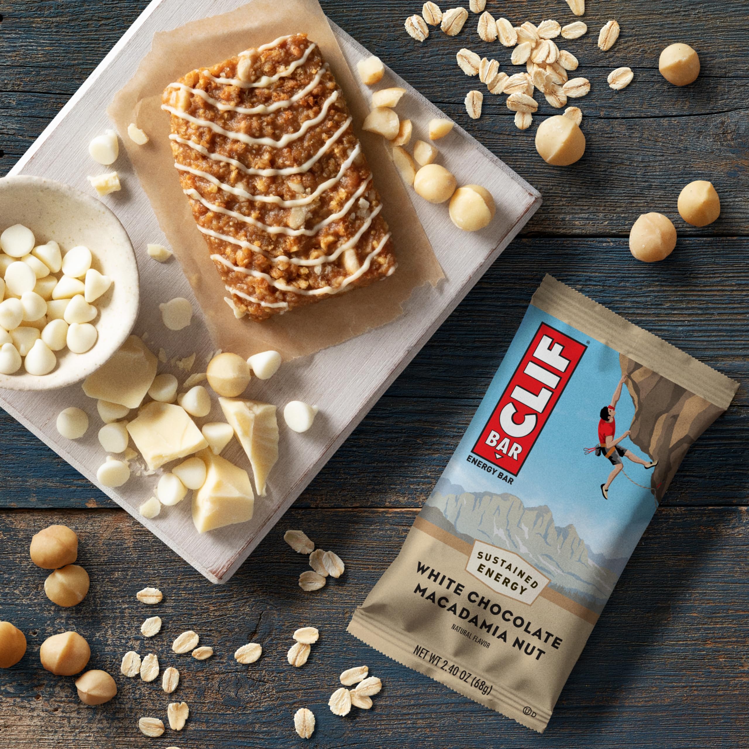 Active lifestyle scene featuring CLIF Bar during outdoor activity