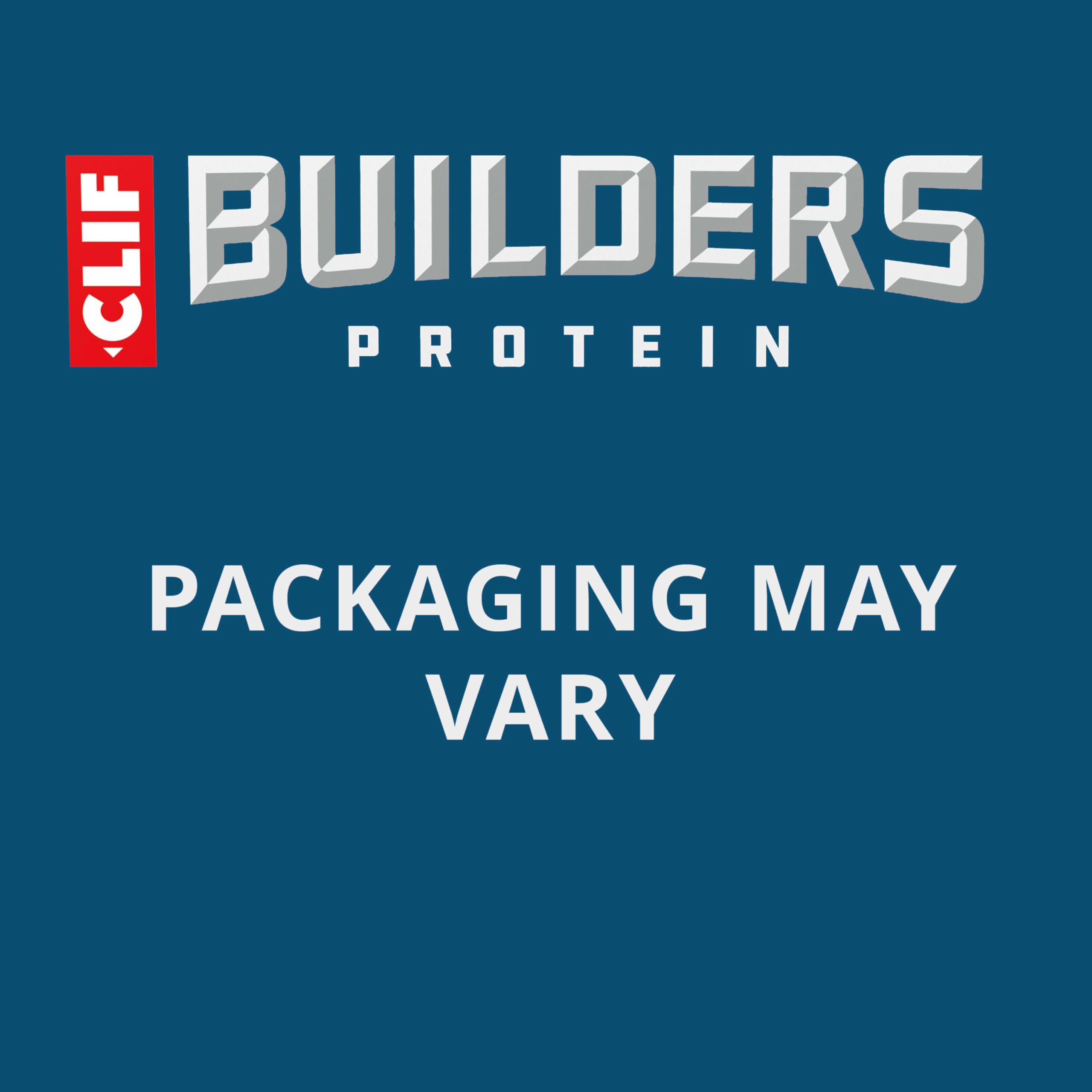 CLIF BUILDERS bar break shot, satisfying texture for post-workout recovery