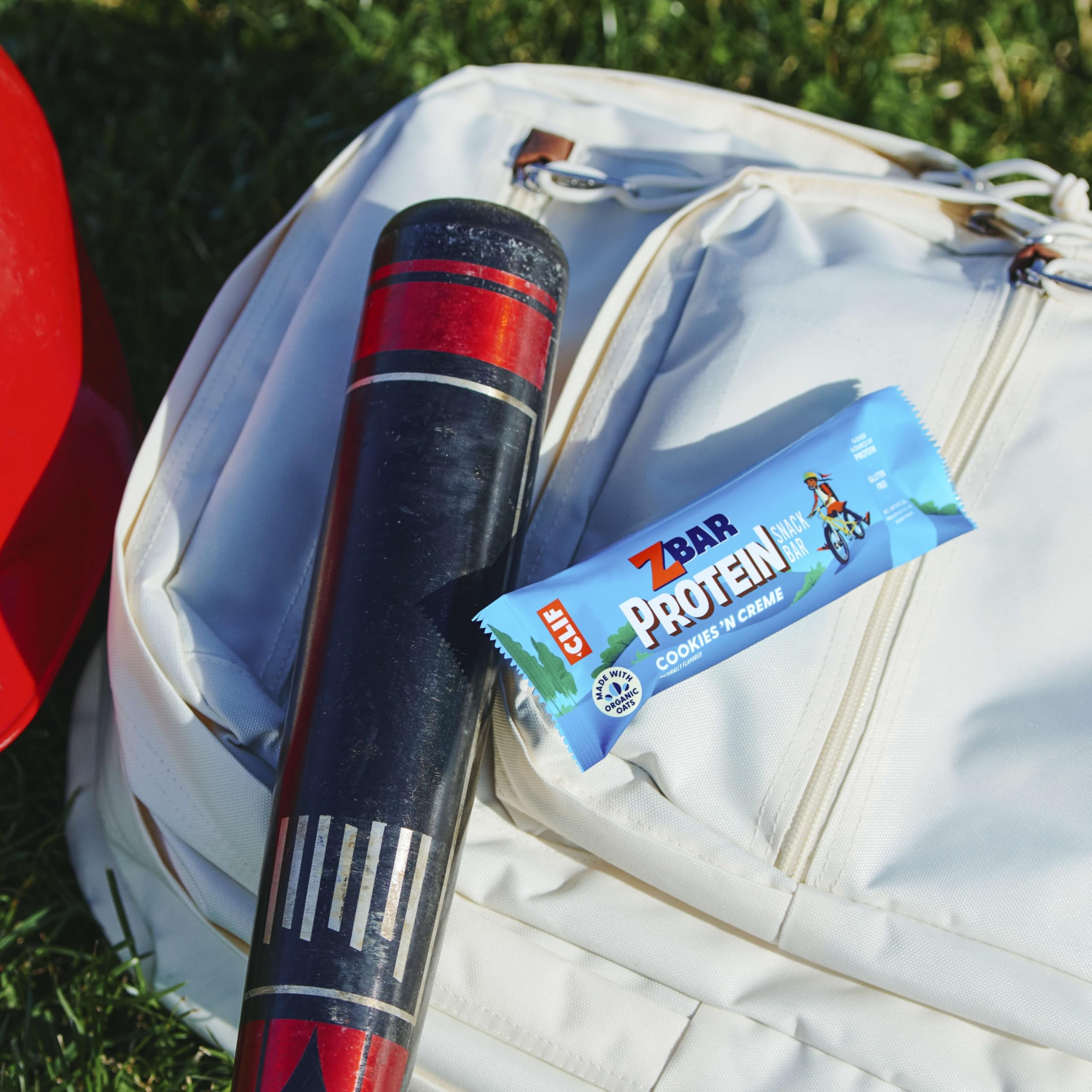 No artificial sweeteners indicated on Zbar Protein Cookies 'N Creme.