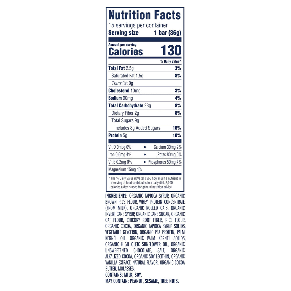 Clif Kid Zbar Protein oat-based bar highlighting whole grain oats, a nourishing choice for growing kids.