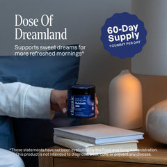 Cliganic Melatonin Gummies vegan kosher gluten-free icons emphasize allergen-free formula.