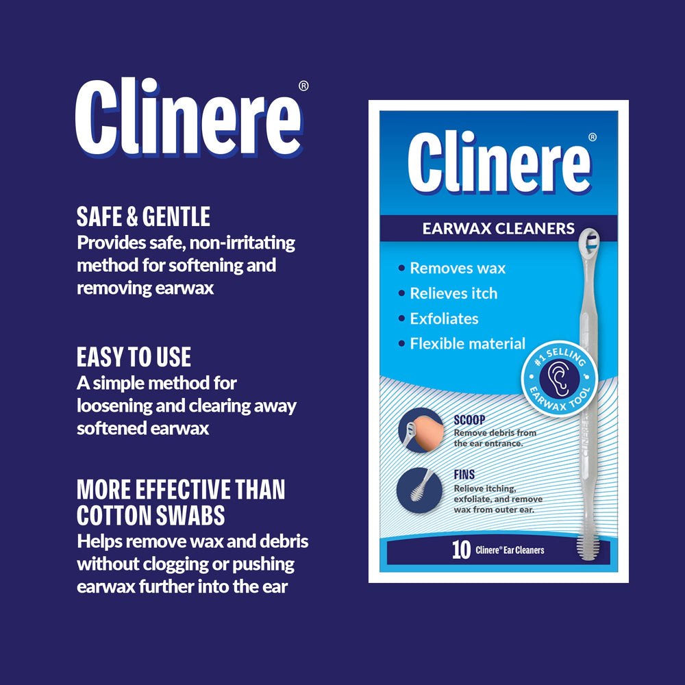 Clinere in use demonstrating gentle wax removal