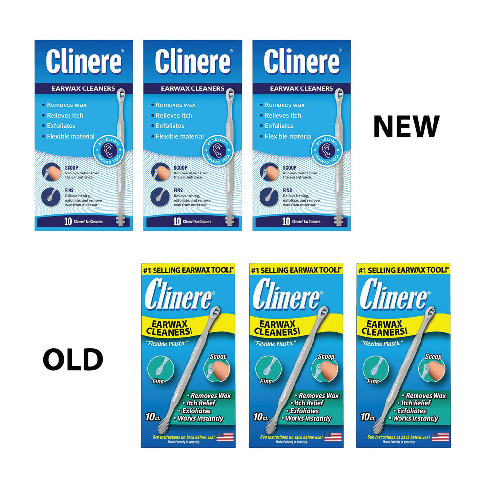 Clinere ear cleaners, USA made, offer a reusable design for ongoing ear care.