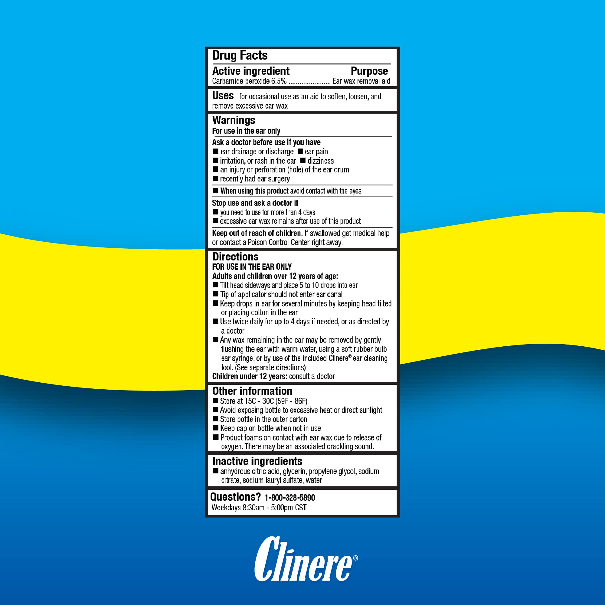 Sensacion de claridad tras usar Clinere para oido.