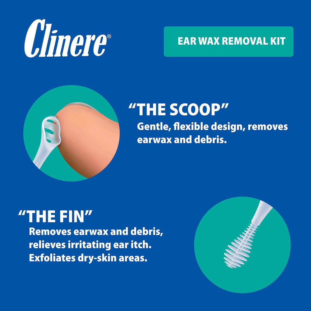 Uso domestico seguro del kit Clinere para oidos.