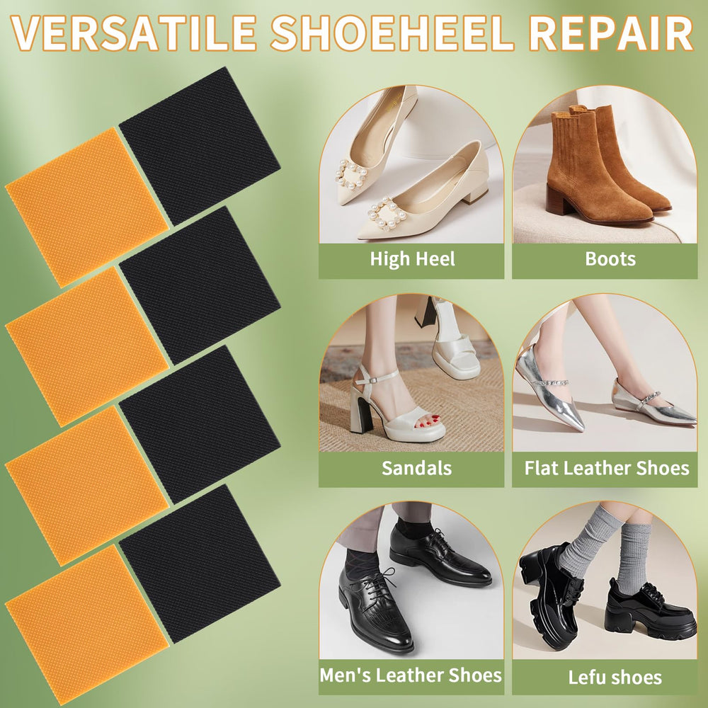 Clofiak patch installed on a shoe showing improved traction and stability