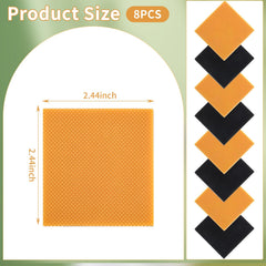 Clofiak patch with textured rubber surface for reliable grip on smooth floors