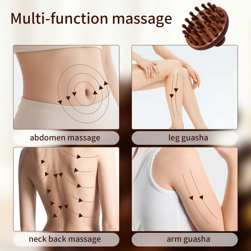 Clofiak stress-relief tool massager highlighting hand-polished texture.