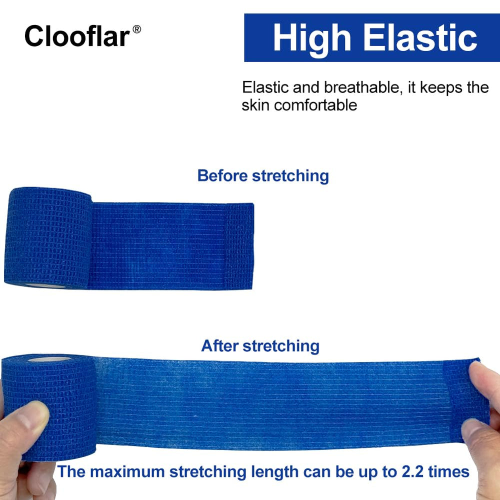 Clooflar flexible compression supports joints while staying comfortable during activity.