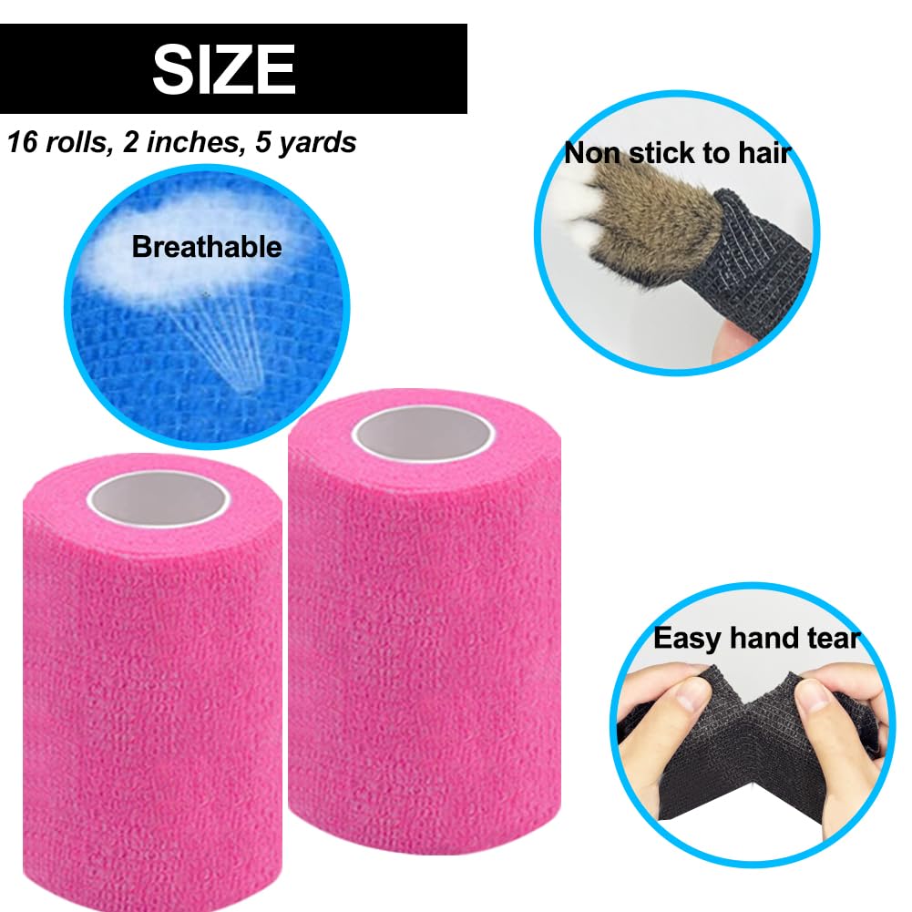 Clooflar vendaje elástico de alta elasticidad para compresión flexible.
