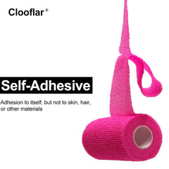 Clooflar vendaje cohesivo autoadhesivo sin residuo para piel sensible.