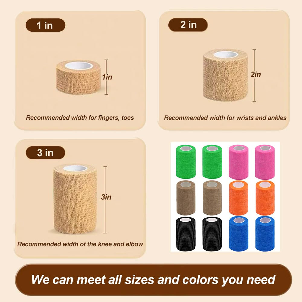 Clooflar vendaje cohesivo para uso interior y exterior.