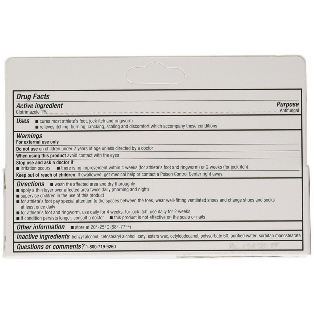 Clotrimazole cream application on foot to soothe irritation and protect skin.