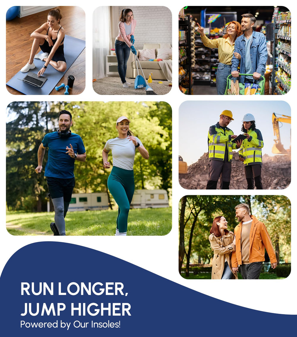 Cloudflo durable TPU core supports long-term comfort and deformation resistance.