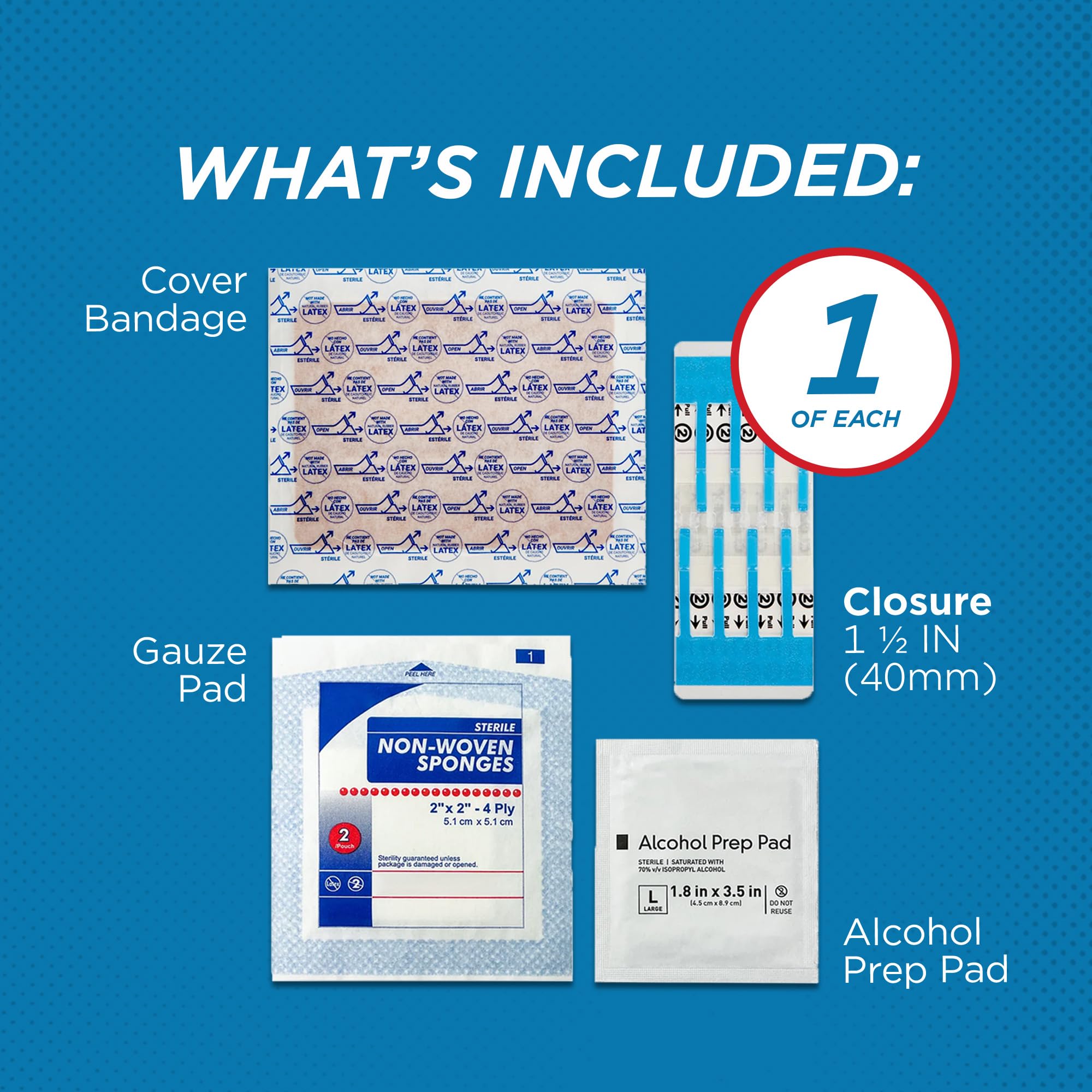 Clozex all-in-one kit enables DIY closure anytime, anywhere.