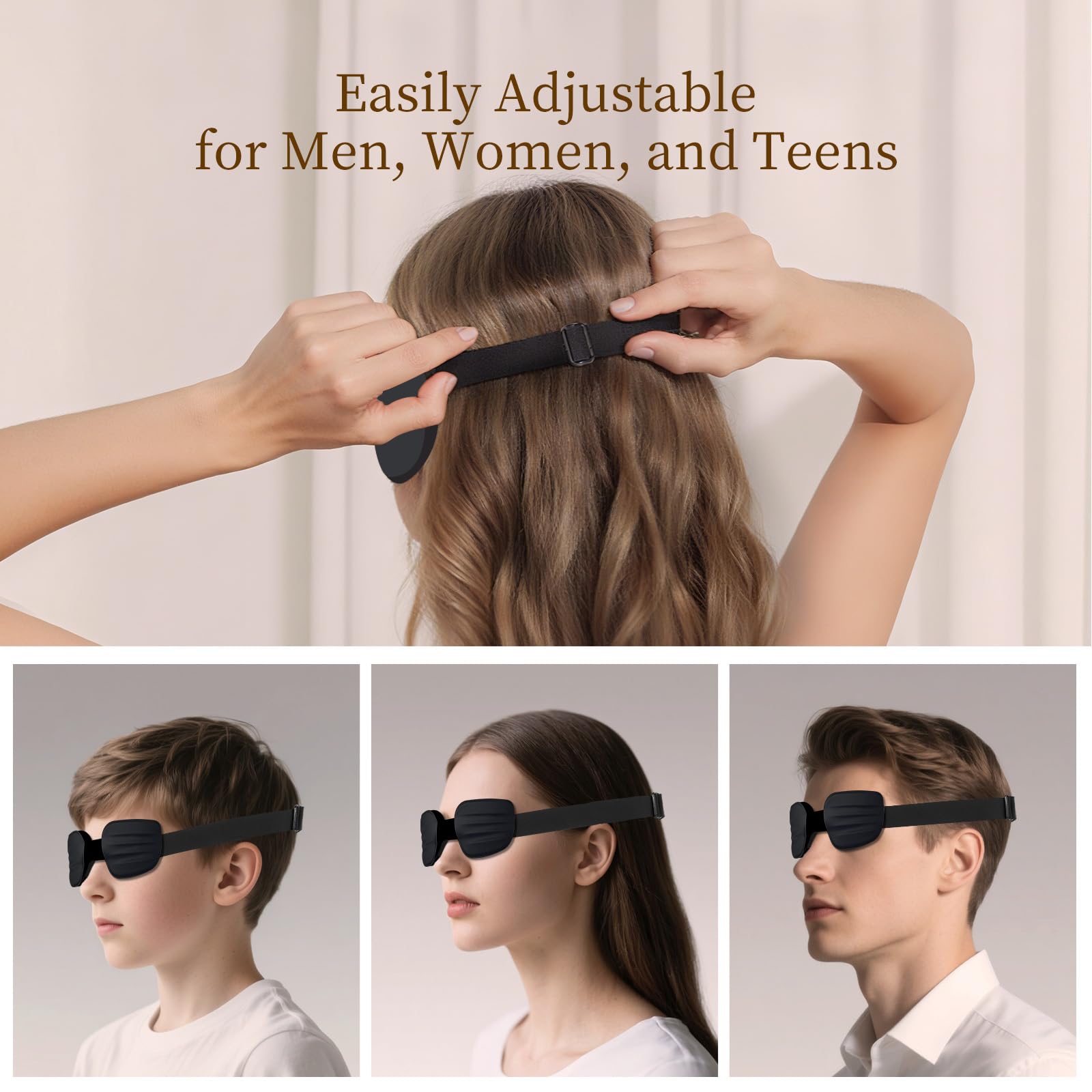 CLOZIAS sleep mask includes storage pouch and gift box for easy gifting