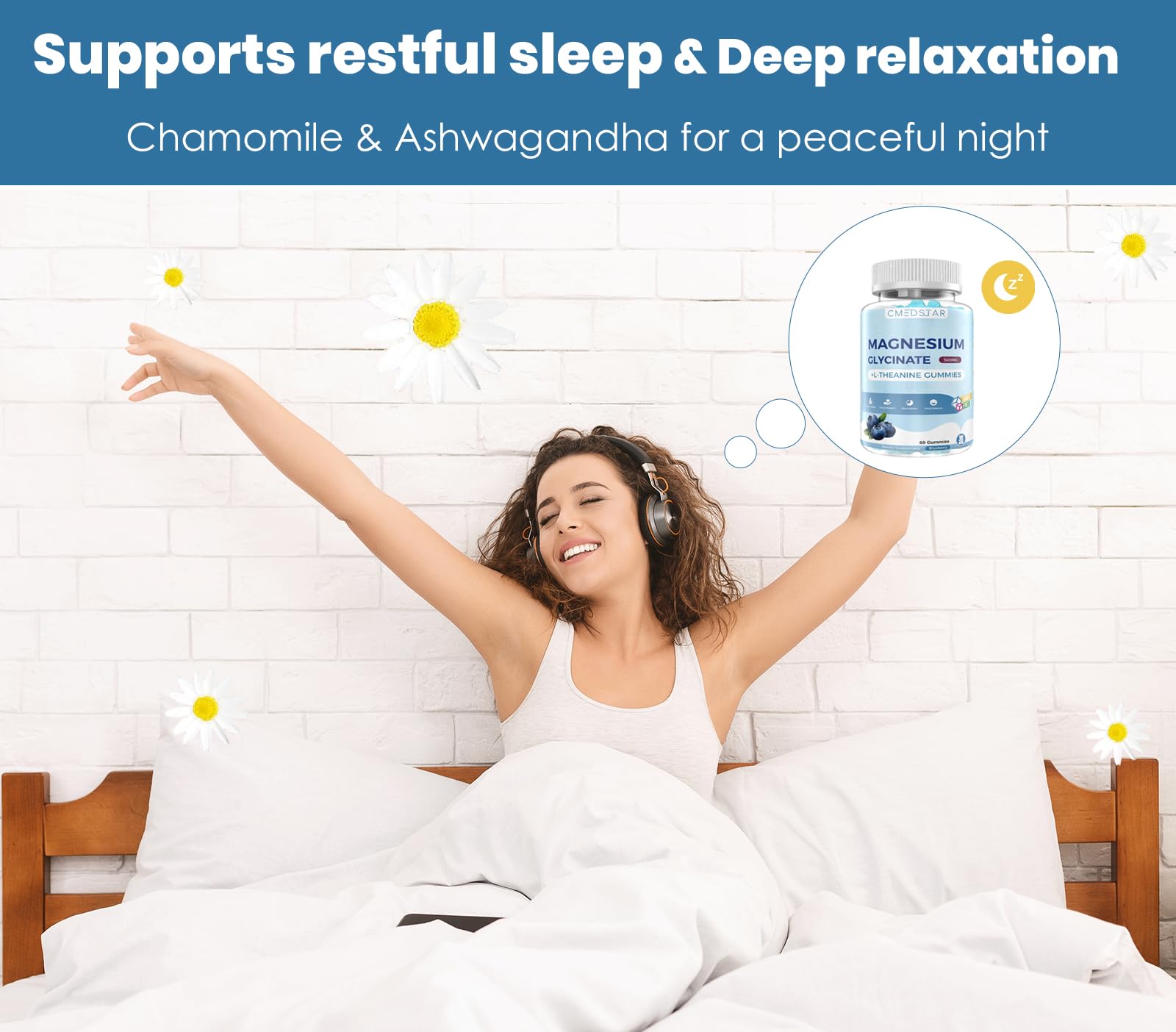 CMEDSTAR gummies packaging shows convenient, family-friendly dosing.