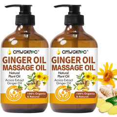 CMWGKBC ginger oil for massage pack 2, ideal for at-home relaxation.
