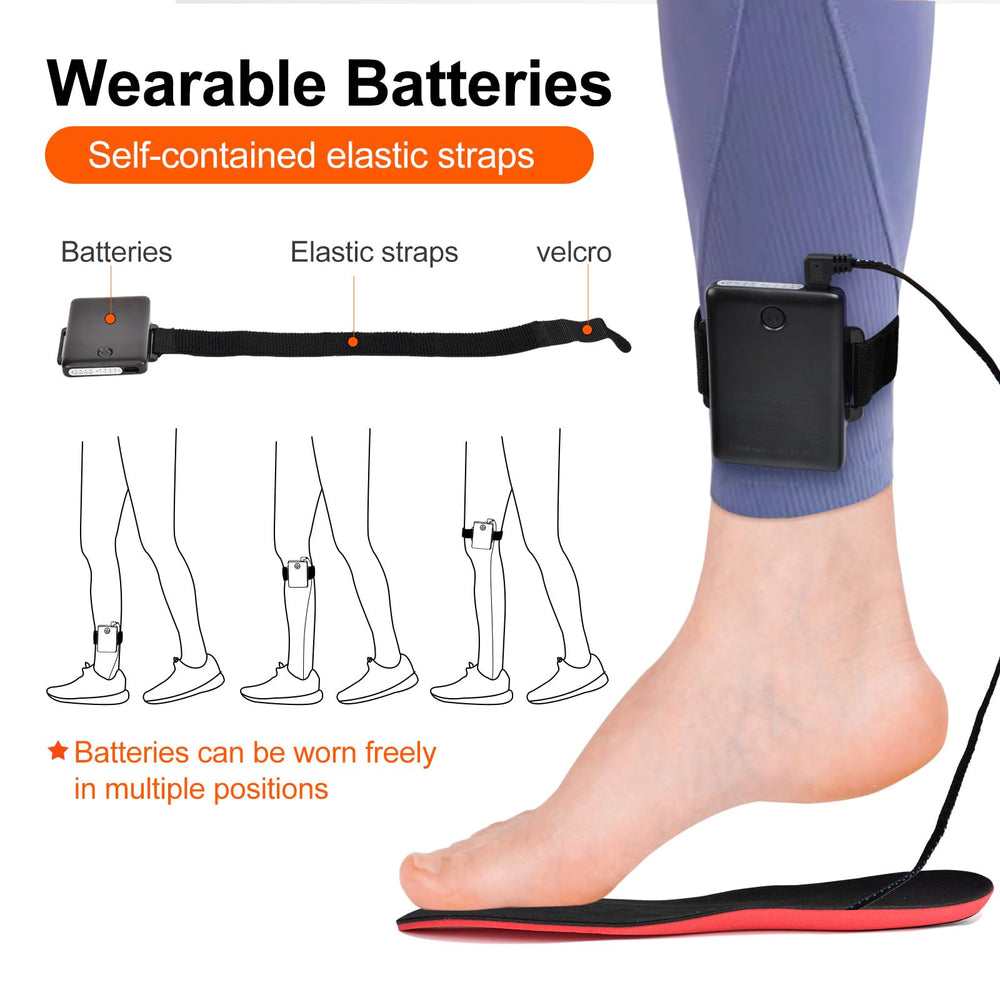 CNaiyunpin heated insole is cut-to-fit for universal shoe sizes.