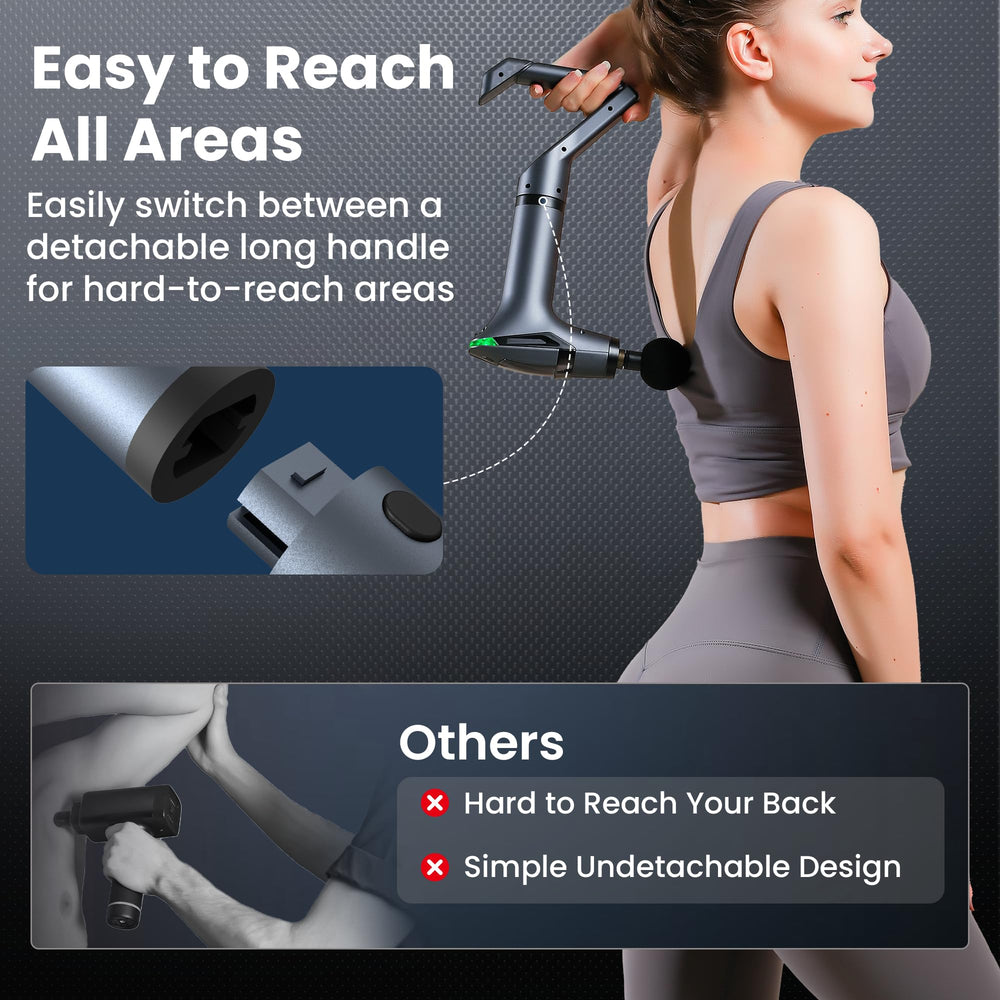 CNAPES massage belt hands-free relief for back and legs.