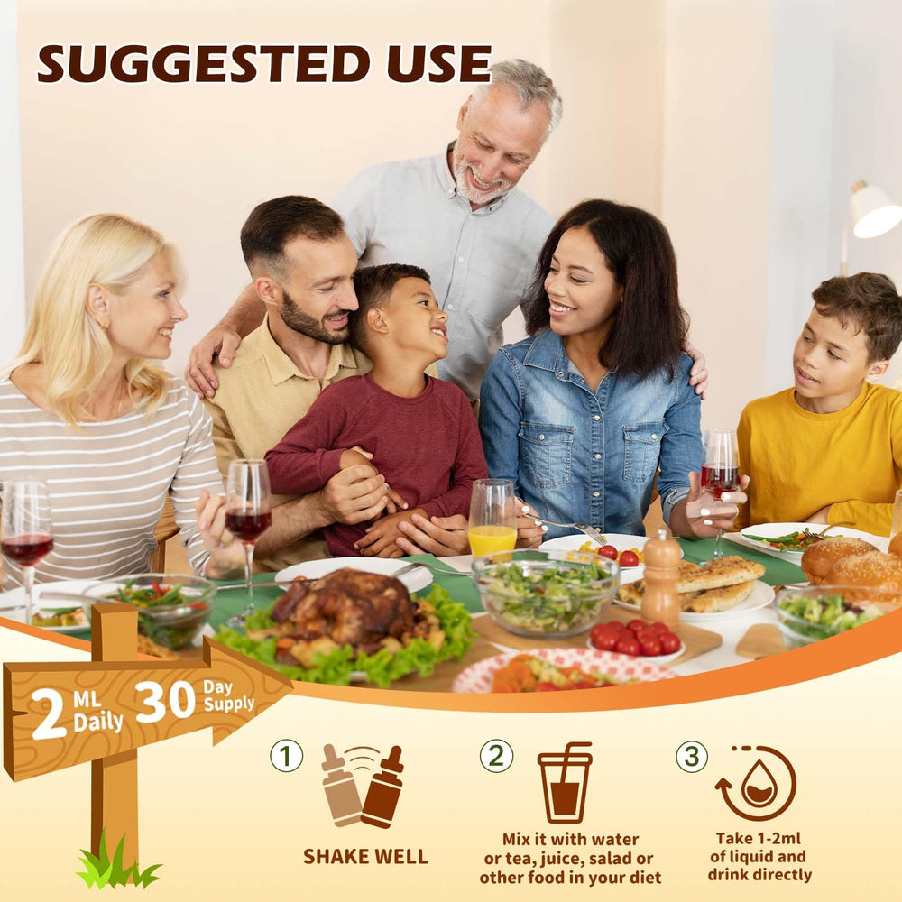 Drops mixed into water for convenient consumption of CNCHEF drops.