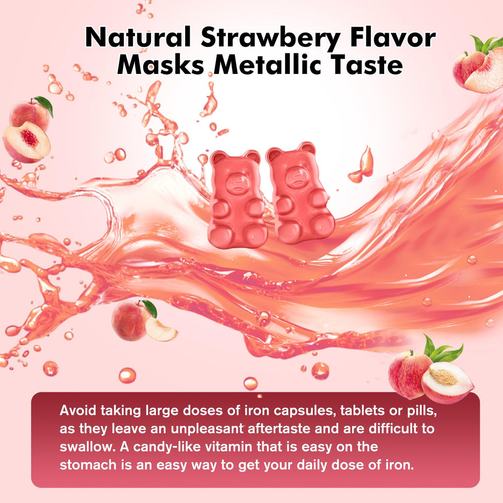 Family-friendly CNCHEF Iron Gummies used by both adults and kids.