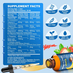 Strawberry-flavored CNCHEF drops label appeals to kids