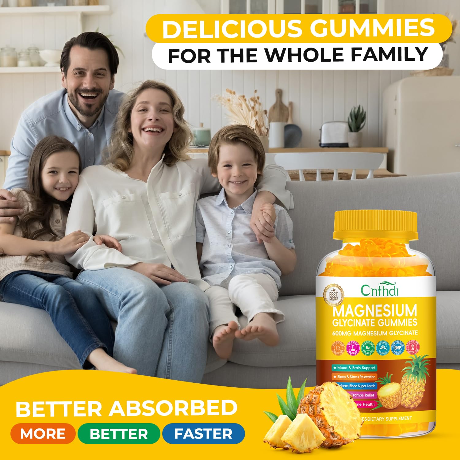 CNFHDI digestive-support black pepper extract gummies highlight digestion and absorption benefits.