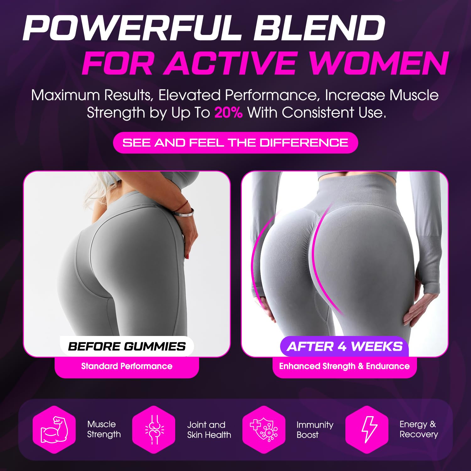 CNFHDI Creatine Gummies raspberry-closeup suggests tasty daily nutrition.