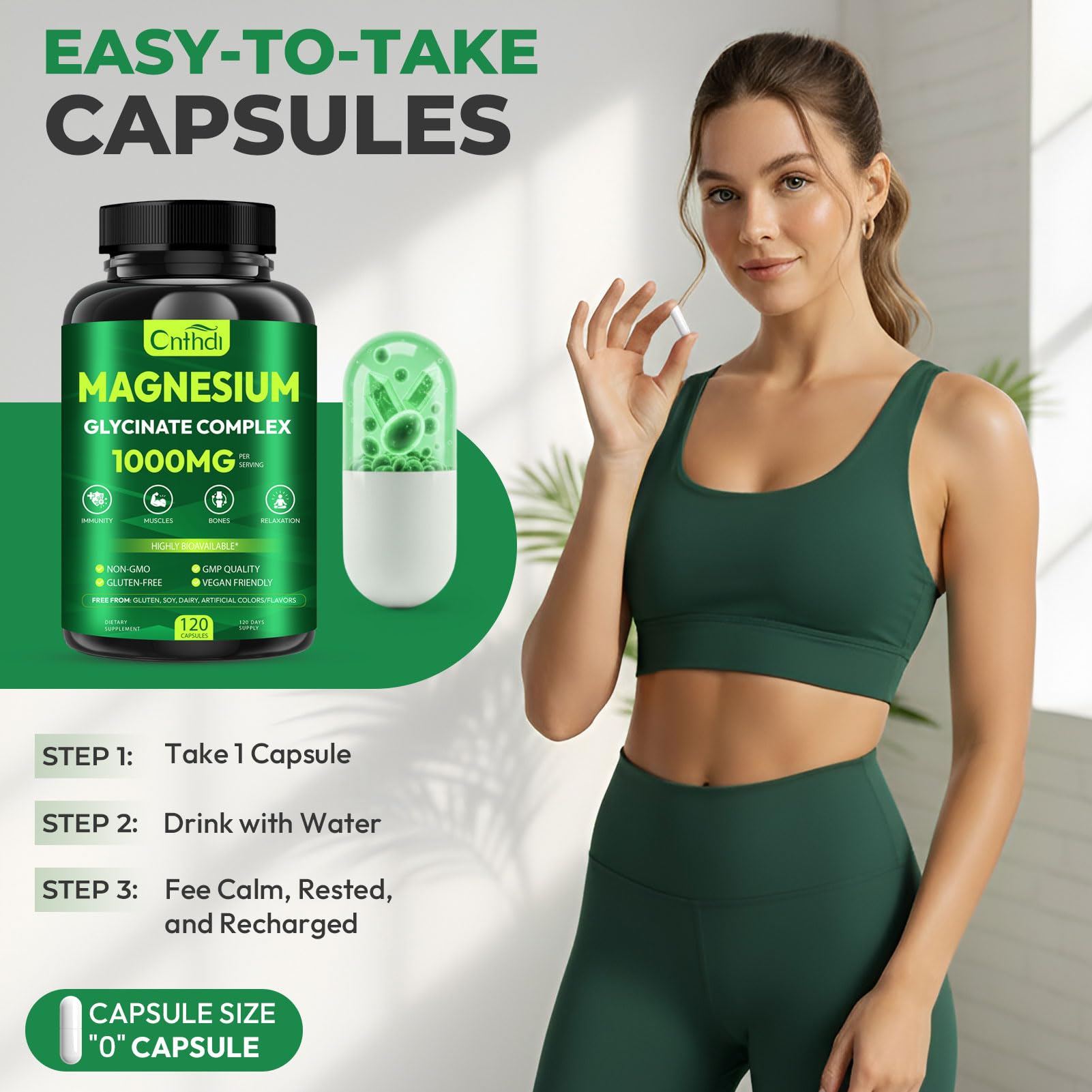 CNFHDI capsules on a daily routine desk setup.