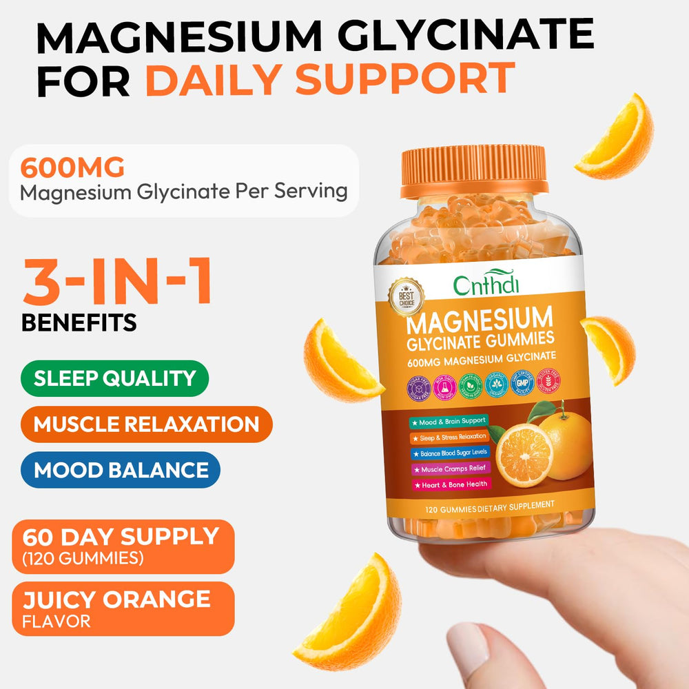 CNFHDI bottle with two gummies per day for routine use