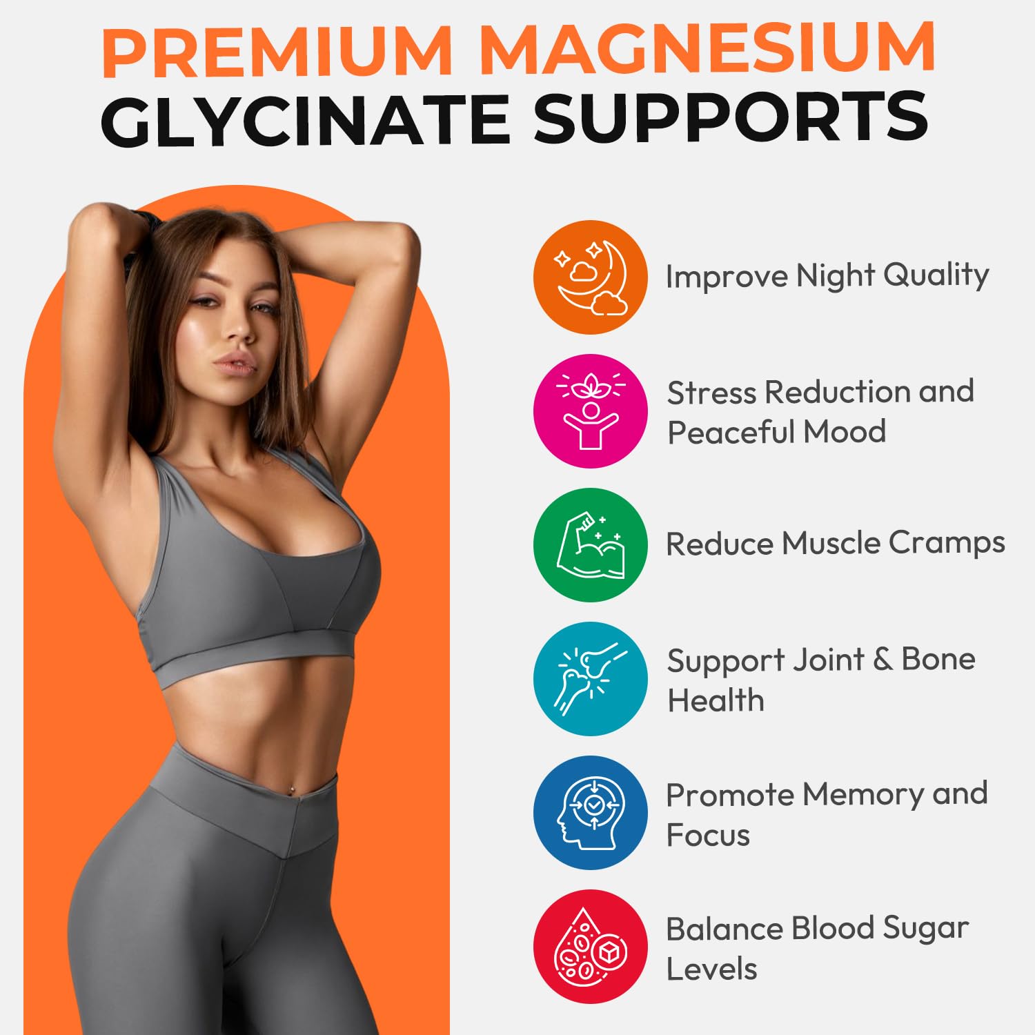 CNFHDI bottle label emphasizes vegan gluten-free sugar-free features