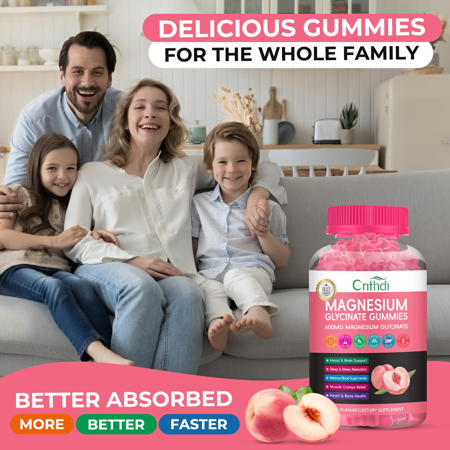 CNFHDI packaging promotes calcium, vitamin D, and B6 support.