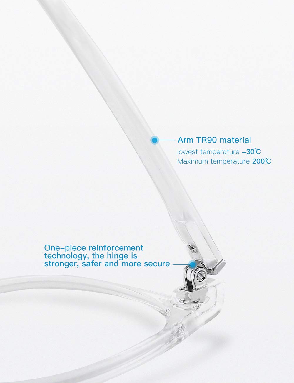CNLO UV protection eyewear shields eyes from blue light and glare