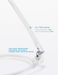 CNLO UV protection eyewear shields eyes from blue light and glare